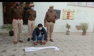 भिवाड़ी पुलिस की शानदार कार्यवाही, अवैध हथियार सहित आरोपी गिरफ्तार