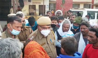 खाना बनाती विवाहिता का संदिग्ध परिस्थितियों में फंदे पर लटका मिला शव,हत्या  का मामला दर्ज