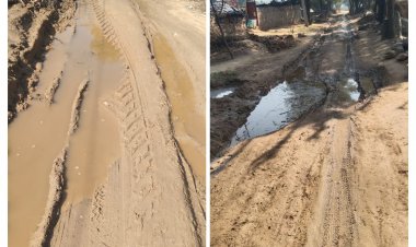 रैणी के पाली गांव से बाड आमाला होकर गढ़ीसवाईराम जाने वाले PWD के प्रगतिशील ग्रेवल रास्ते की हालात खराब