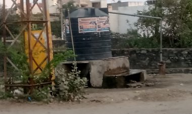 पनघट योजना के तहत लगी मोटर कई महीनों से बंद नगर परिषद के जिम्मेदार अधिकारी कर रहे नजरअंदाज