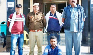 कठूमर पुलिस की कार्यवाही, देसी कट्टा 315 बोर मय कारतूस एक गिरफ्तार