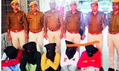 फाइनेंस कंपनी के कर्मचारी से हुई दिन दहाड़े  ढाई लाख रुपए की लूट के मामले में 5 गिरफ्तार