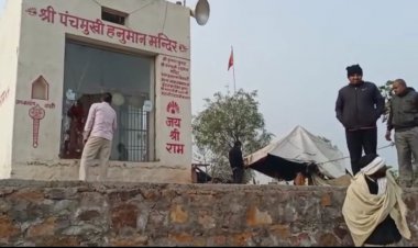 चोरों में पुलिस का खौफ़ हुआ खत्म: अज्ञात चोरों ने धिलावटी के हनुमान मंदिर में किया हाथ साफ