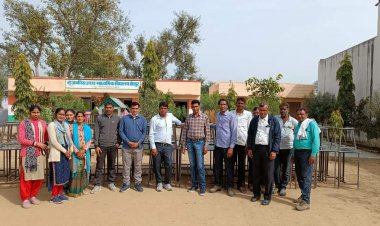 ओडपुर सरकारी सैकण्डरी स्कूल विकास के लिए भामाशाह आए आगे, जनसहयोग से स्कूल के बाउण्ड्री व 13 एयर जमीन की दान