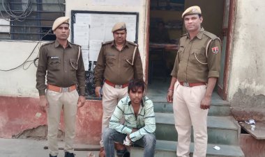 बयाना पुलिस की कार्यवाही: कुख्यात हिस्ट्रीशीटर अवैध हथियार व रेसिंग बाईक सहित गिरफ्तार