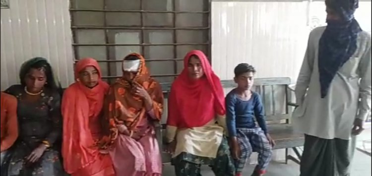 मां से की गई मारपीट की रिपोर्ट दर्ज कराने पर दबंगो ने लाठी फर्सी से किया हमला, 6 लोग घायल
