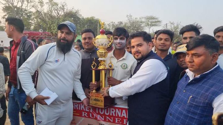 कड़े मुकाबले में मथुरा ने नागपुर को पराजित कर कर जीता हरिओम क्रिकेट का खिताब, गौतम रघुवंशी रहे मैन ऑफ द सीरीज