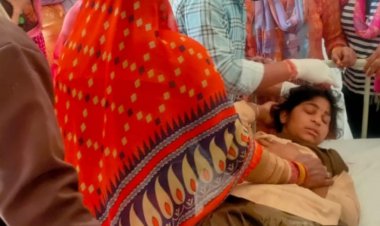 ड़ीग में ट्रक की टक्कर से स्कूल जा रही छात्रा हुई घायल