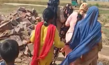 रिहायशी जमीन पर दबंगो ने जबरन कब्जा करने का किया प्रयास: महिला को पीट-पीटकर किया घायल, मामला दर्ज