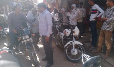 नगर कस्बे के बाजार में हुई फायरिंग, आरोपी गिरफ्तार