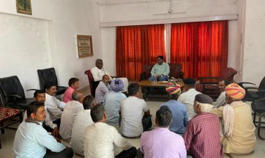 वल्लभनगर पूर्व विधायक ने शुरू किया जनसुनवाई कार्यक्रम