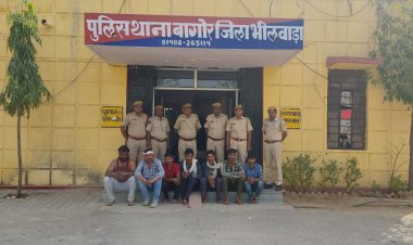 दो वाहन चालकों के बीच विवाद के बाद मारपीट, तोडफ़ोड़ व आगजनी के दो मामलों में 11 गिरफ्तार