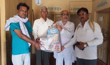 दीपदान में सहयोग करने वाले 13 विद्यालयों के 200 विद्यार्थियों को किया सम्मानित