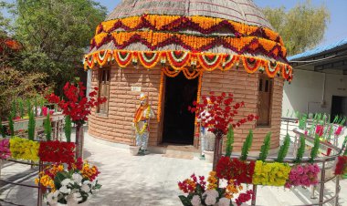 मूर्ति स्थापना के भव्य समारोह की तैयारियां पूरी,  दुल्हन की तरह सजा है श्रीबालाजी सेवाधाम का प्रांगण , आज आएंगें राजस्थान के मुख्यमंत्री