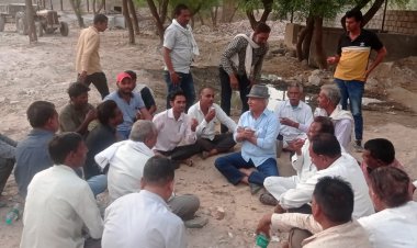 विधायक मुरावतिया ने किया सर्व समाज मुक्तिधाम का निरीक्षण