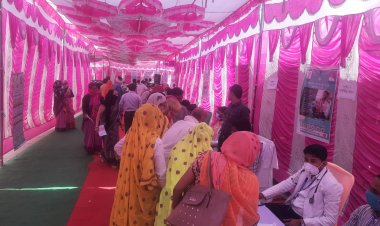 रैणी सामुदायिक स्वास्थ्य केंद्र मुख्यालय पर लगा स्वास्थ्य मेला, 571 मरीज हुए लाभान्वित