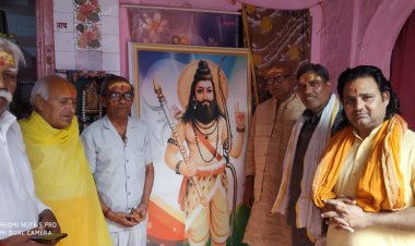 ड़ीग में भगवान परशुराम जी का किया अभिषेक