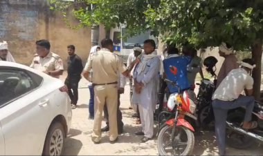 बाइक सवार रोडवेज परिचालक की अज्ञात वाहन की टक्कर से हुई मौत