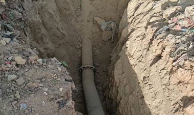 चम्बल परियोजना कम्पनी के अधिकारियों की लापरवाही, पाइप लाइन जांच का कार्य अधूरा: कस्बेवासियों के सब्र का टूटने लगा बांध