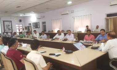 विवाद एवं शिकायत निवारण तंत्र के अन्तर्गत गठित जिला स्तरीय समिति की बैठक आयोजित