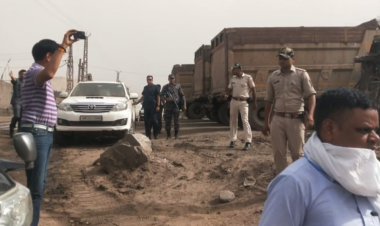 वैध-अवैध के झोल में उलझा सांसद पर पथराव का मामला, खनिज विभाग का दावा वैध लीज में थी मशीनें