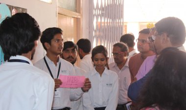 संगम विश्वविद्यालय के प्रबंधन विभाग द्वारा शोध-प्रविधि प्रदर्शनी संपन्न