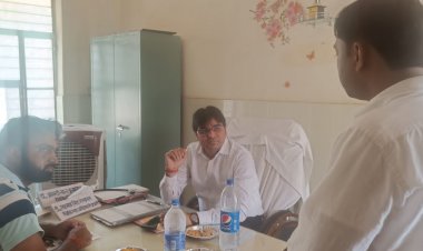 सीएमएचओ डॉ गुर्जर ने किया पोंख और टीटनवाड़ संस्थाओं का औचक निरीक्षण