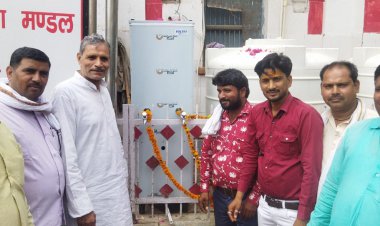 गर्मी के मौसम में ठंडा पानी पिलाना सबसे पुनीत कार्य - निरंजन टकसालिया