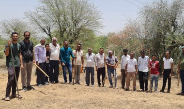 विश्व पर्यावरण दिवस पर श्याम प्रेमियों ने किया श्रमदान