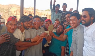 खेल में हार जीत होती रहती हैं खेल को खेल की भावना से खेलना चाहिये - शिवम सिंह गुढा