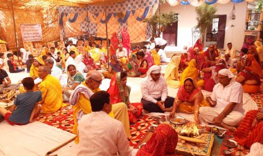 गायत्री प्रज्ञा पीठ के तत्वावधान में प्रज्ञा पुराण कथा का आयोजन