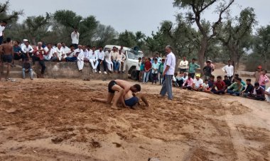 पचलंगी के हंसनला बालाजी धाम के दो दिवसीय मेले का हवन व  कुश्ती दंगल के साथ समापन हुआ