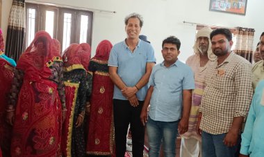 झडाया नगर में कांकड़ की ढाणी के ग्रामीण पानी की समस्या को लेकर राज्यमंत्री गुढा से मिले