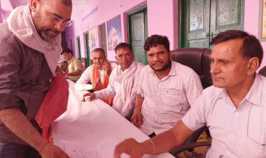 करनीकोट में प्रशासन गांव के संघ फोलोअप शिविर आयोजित