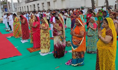 सिरोही में नए दृष्टिकोण वाला दो  दिवसीय शिविर प्रारम्भ, छोटे छोटे सूत्रों के द्वारा शरीर को स्वस्थ्य रखने के बताए गए प्रयोग