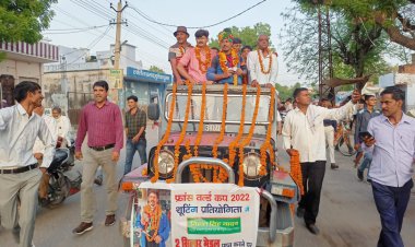 फ्रांस वर्ल्डकप शूटिंग प्रतियोगिता में दो सिल्वर मेडल जीतने पर निहाल का किया भव्य स्वागत: 11 नेशनल मेडल जीत चुका है निहाल