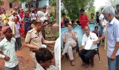 पहाडी के ठेकडावास में अवैध ब्लास्टिग से घरो के क्षतिग्रस्त होने मामला: प्रशासन पर धमकाने का आरोप, पलायन व आन्दोलन की चेतावनी