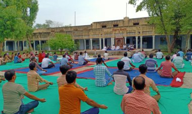 आजादी का अमृता महोत्सव के रूप में मनाया गया 8 वां अन्तर्राष्ट्रीय योग दिवस