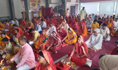 गायत्री शक्तिपीठ दौसा के तत्वाधान में ग्रह यज्ञ ग्रह उपासना कार्यक्रम  हुआ आयोजित