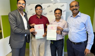 संगम विश्वविधालय तथा रिटेलर एसोसिएशन ऑफ इंडिया के बीच समझोता