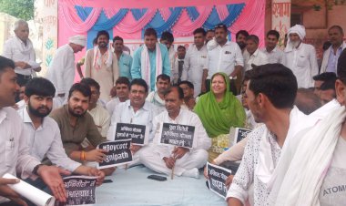 अग्निपथ योजना के विरोध में उतरे मेवात विकास बोर्ड अध्यक्ष जुबेर खान