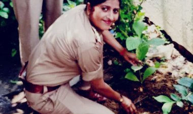 जल और जीवन की कल्पना वृक्षारोपण के माध्यम से ही सम्भव: इंस्पेक्टर रेनू सिंह