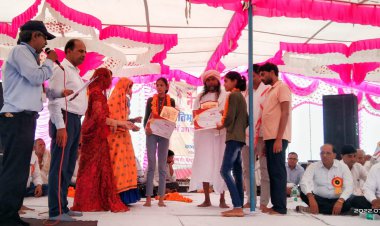 नैहडा आदिवासी मीना सेवा समिति थानागाजी ने समाज की 411 प्रतिभाओं को किया सम्मानित