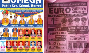 निजी स्वार्थ के लिए बेहतरीन परिणाम का झूठा प्रचार प्रसार कर अभिभावकों को भ्रमित कर रहा शिक्षण संस्थान