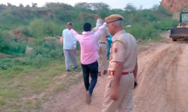 मेवात में 6 गायो के अध दबे शव मिलने से क्षेत्र मे सनसन्नी: हरियाणा के लोगो पर हत्या की आंशका