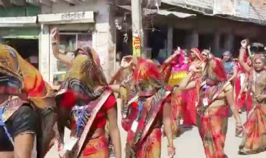 राजीविका द्वारा कठूमर ब्लॉक में रानी लक्ष्मी बाई सीएलएफ का हुआ उद्घाटन कस्बे में निकाली रैली