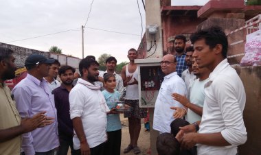 1952 पालिका बोर्ड गठन के बाद पहली बार ढाणियों में हुआ स्ट्रीट लाइटों का उजियारा