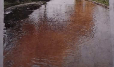 दीवली- कमालपुरा सड़क बनी तालाब: सार्वजनिक निर्माण विभाग नही दे रहा ध्यान