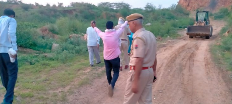 मेवात में 6 गायो के अध दबे शव मिलने से क्षेत्र मे सनसन्नी: हरियाणा के लोगो पर हत्या की आंशका