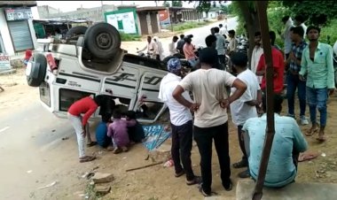 बोलोरो की टक्कर से दवाई लेने जा रहे मां बेटे की दर्दनाक मौत एक मासूम घायल: पुलिस जांच में जुटी